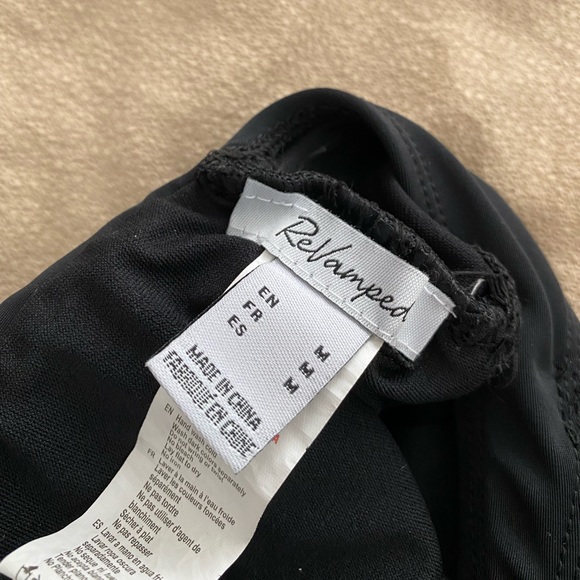 Black Bikini Top with Ruffles - Picture 4 of 8